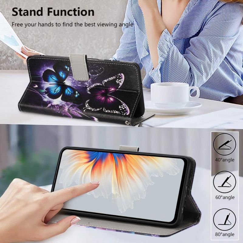 Flip Cover Til Xiaomi 15t To Sommerfugle