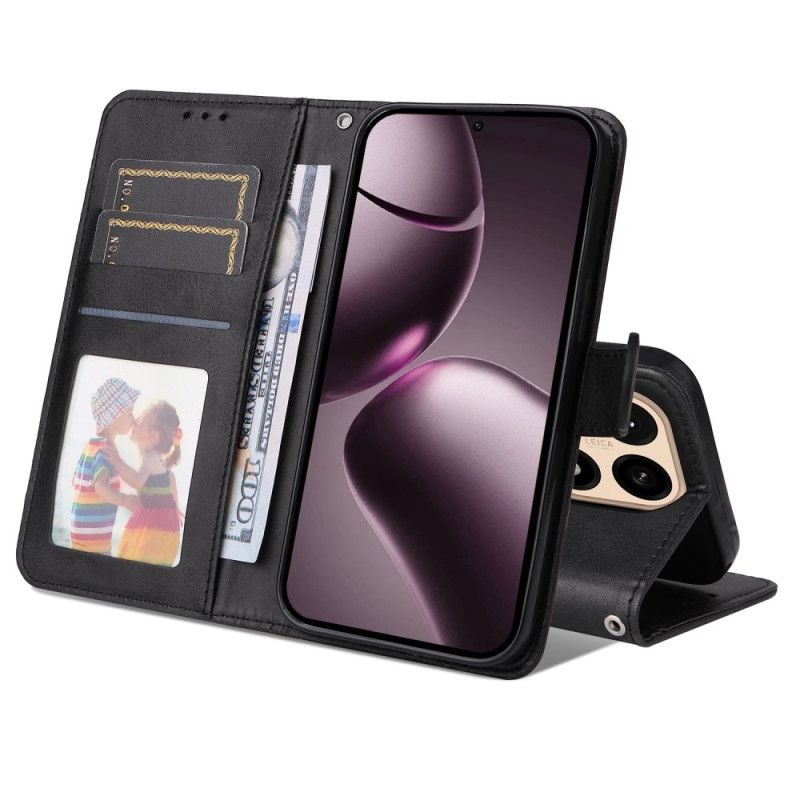 Flip Cover Xiaomi 15t Ensfarvet Kunstlæder