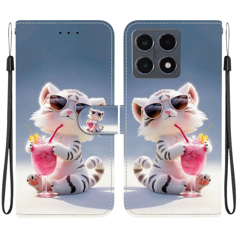 Flip Cover Xiaomi 15t Lille Tiger