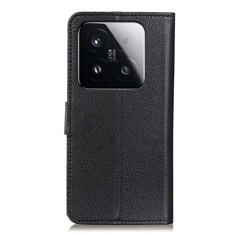 Flip Cover Xiaomi 15t Traditionelt Kunstlæder