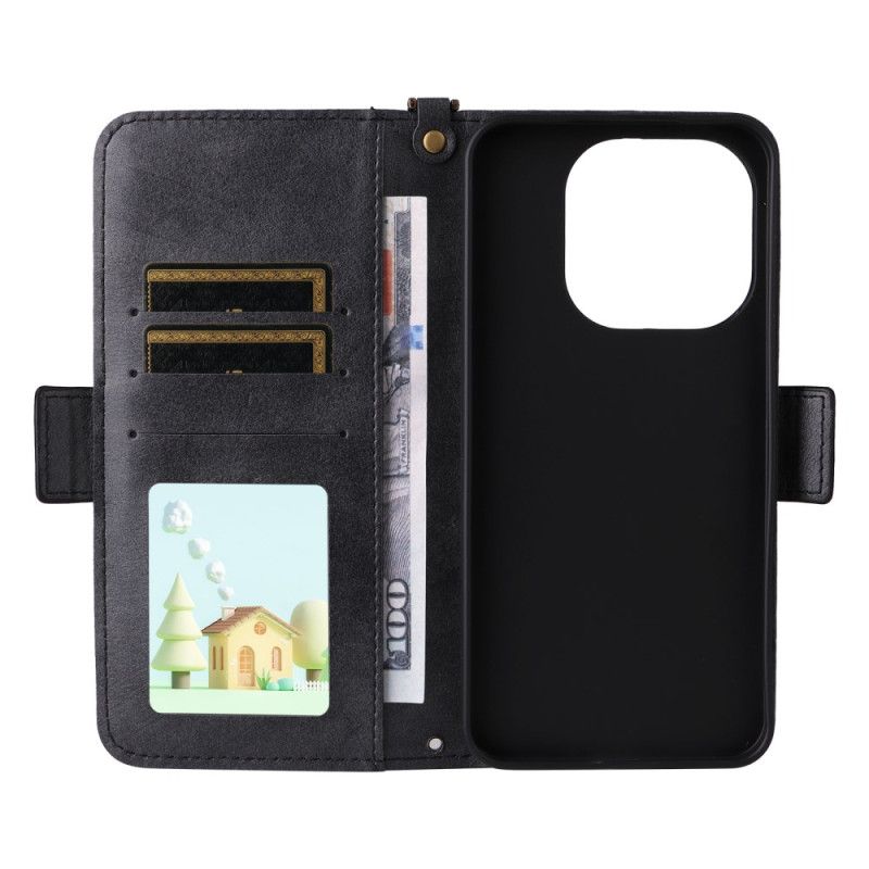 Flip Cover Xiaomi 15t Vintage Med Skulderrem