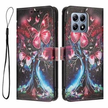 Læder Cover Xiaomi 15t Sommerfuglebusk