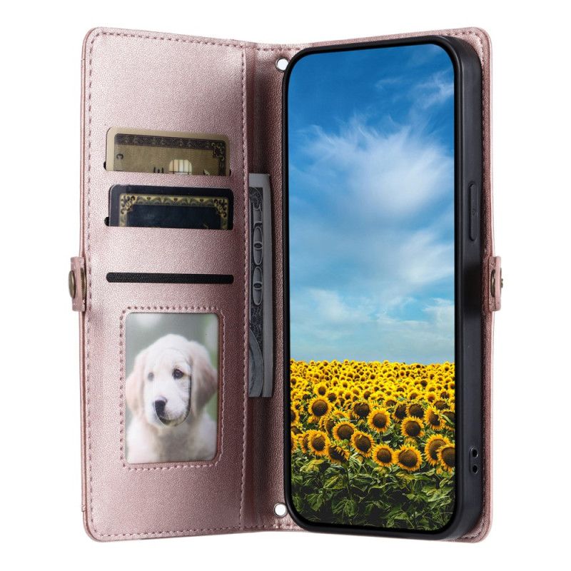 Læder Cover Xiaomi 15t Telefon Etui Clutch