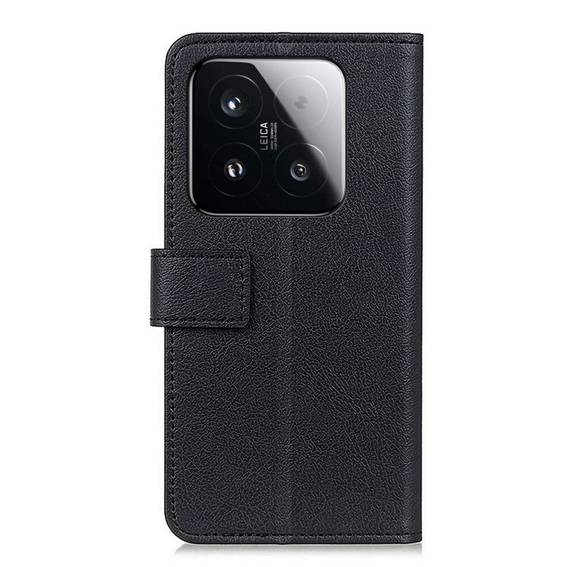 Læder Cover Xiaomi 15t Telefon Etui Klassisk