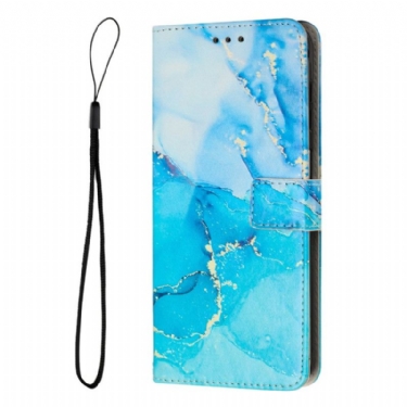Læder Cover Xiaomi 15t Telefon Etui Marmor