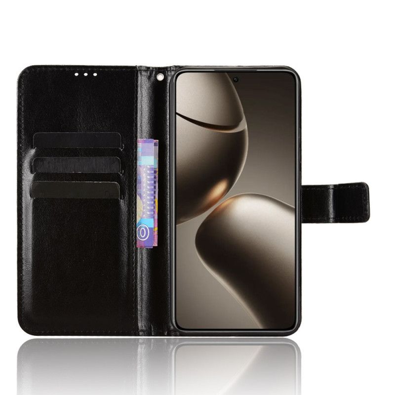 Læder Cover Xiaomi 15t Telefon Etui Prangende Kunstlæder