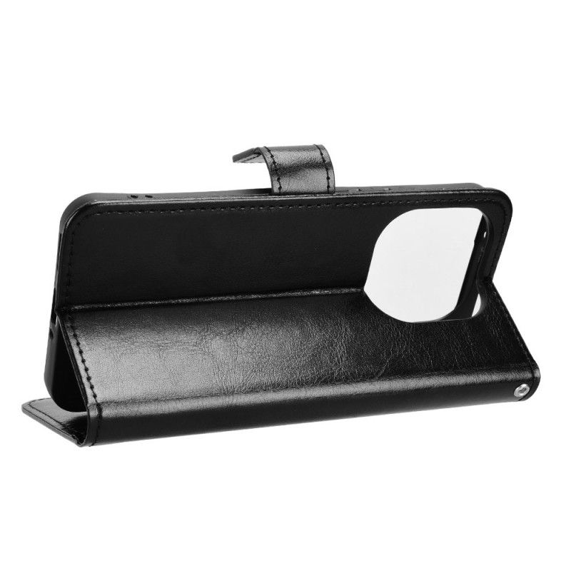 Læder Cover Xiaomi 15t Telefon Etui Prangende Kunstlæder