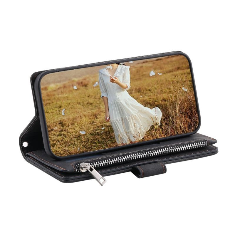 Læder Cover Xiaomi 15t Telefon Etui Quiltet Pung