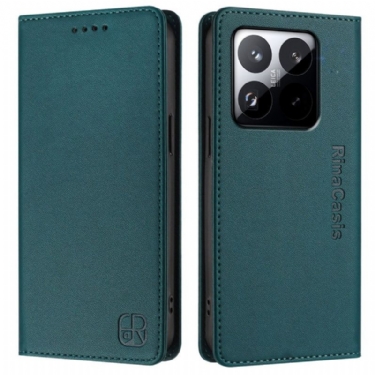 Læder Cover Xiaomi 15t Telefon Etui Rfid-pung