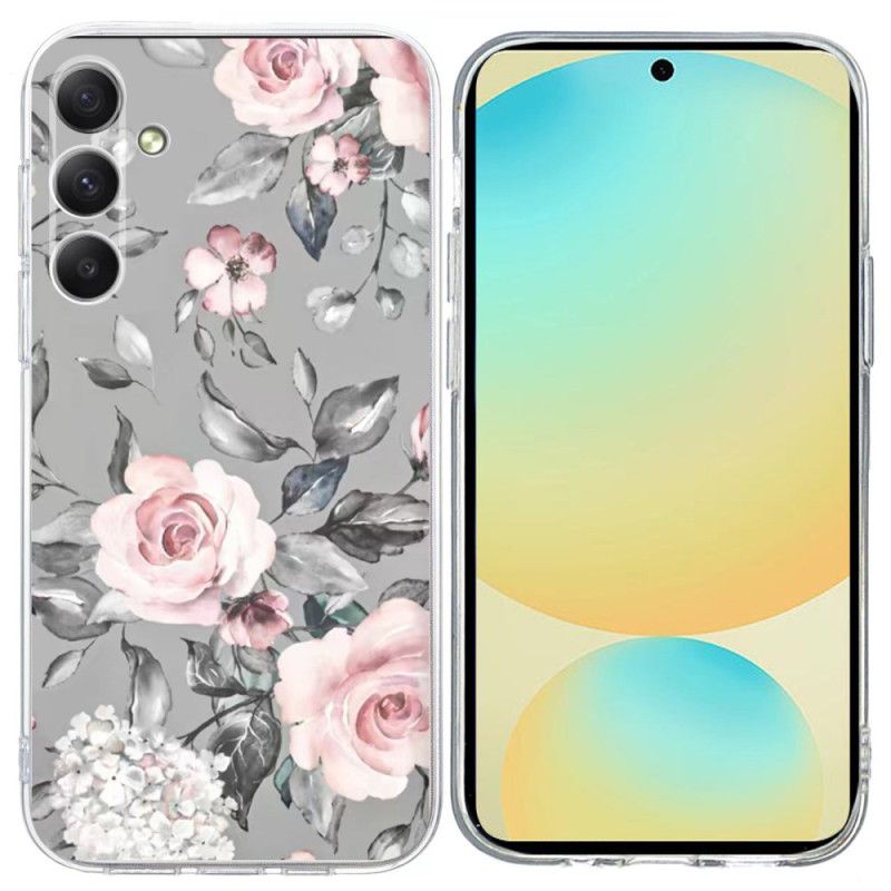 Cover Samsung Galaxy S25 Fe Blomstermønster