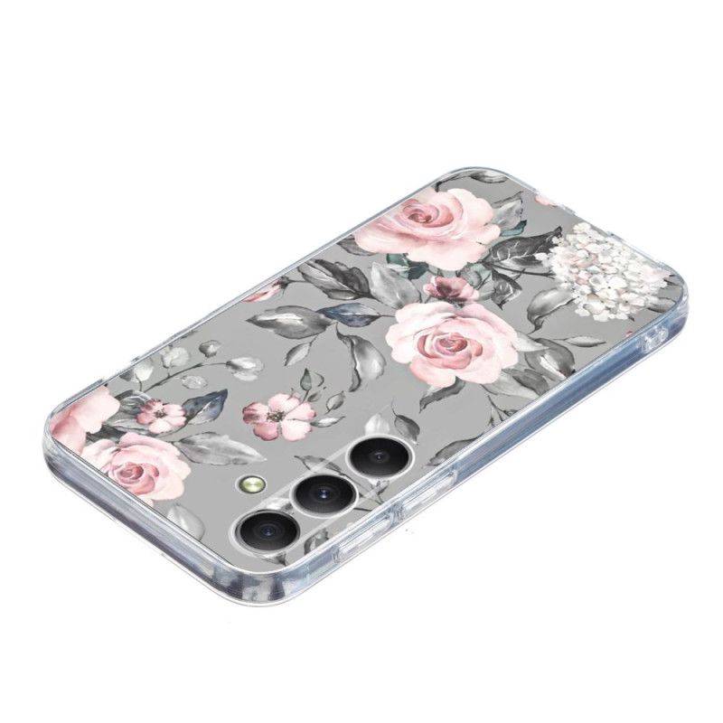 Cover Samsung Galaxy S25 Fe Blomstermønster