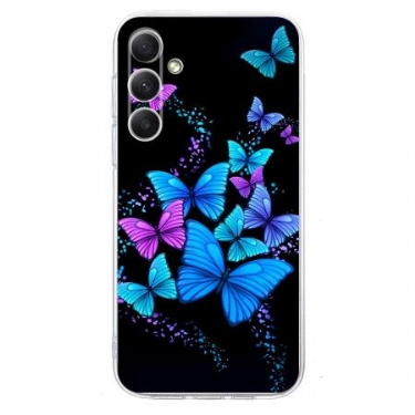 Cover Samsung Galaxy S25 Fe Farverige Sommerfugle