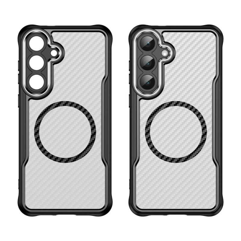 Cover Samsung Galaxy S25 Fe Magsafe-kompatibel Kulfibertekstur