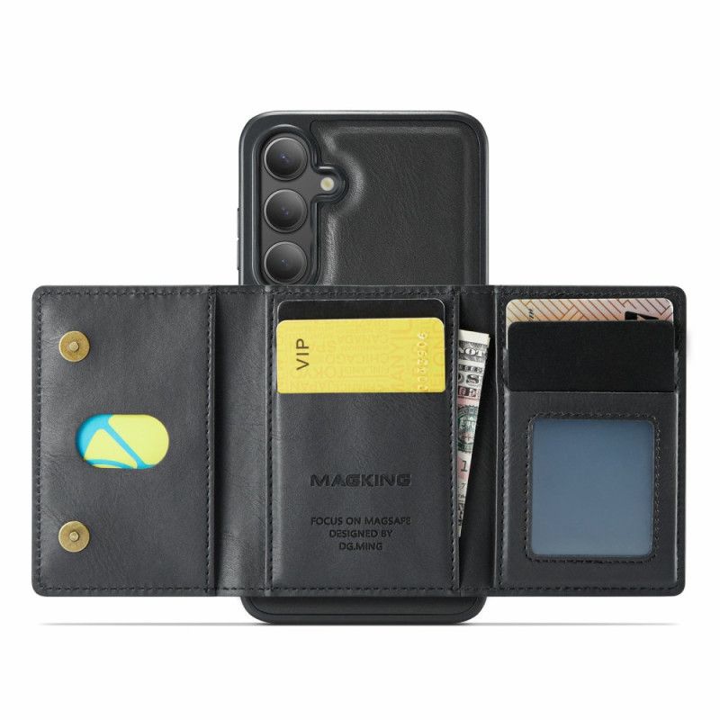 Cover Samsung Galaxy S25 Fe Magsafe-kompatibel Magking Aftagelig Tegnebog