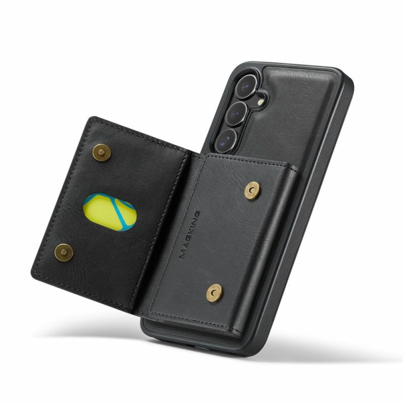 Cover Samsung Galaxy S25 Fe Magsafe-kompatibel Magking Aftagelig Tegnebog