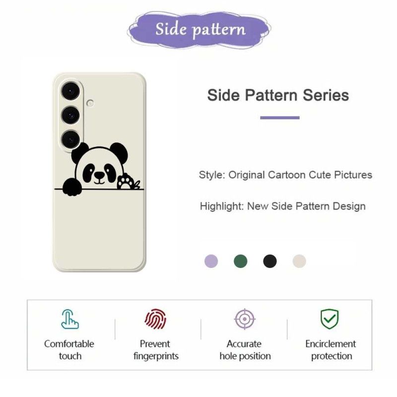 Cover Samsung Galaxy S25 Fe Pandasilikone