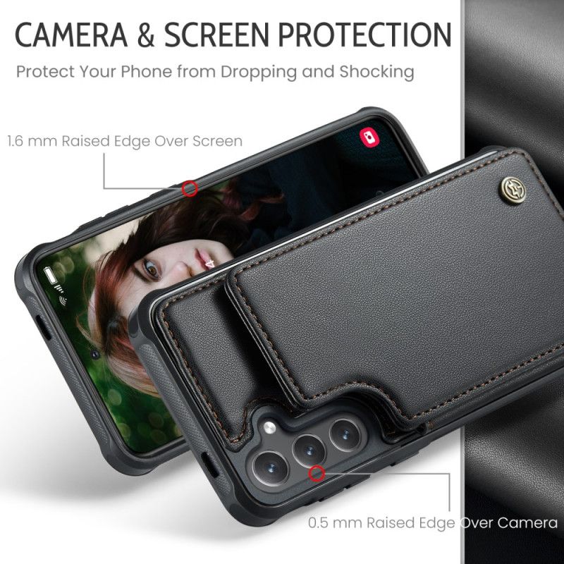 Cover Samsung Galaxy S25 Fe Pung Med Låsbar Rfid