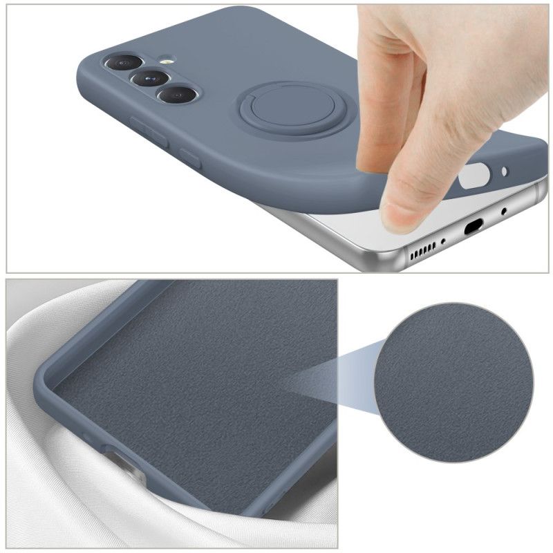 Cover Samsung Galaxy S25 Fe Silikone Med Ringholder Og Lanyard