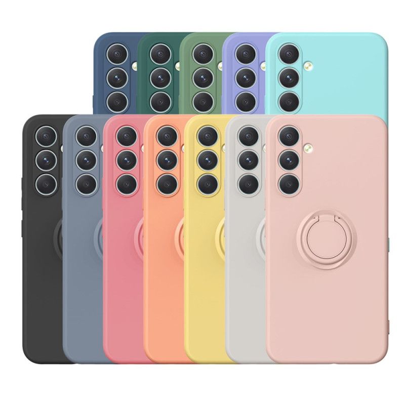 Cover Samsung Galaxy S25 Fe Silikone Med Ringholder Og Lanyard