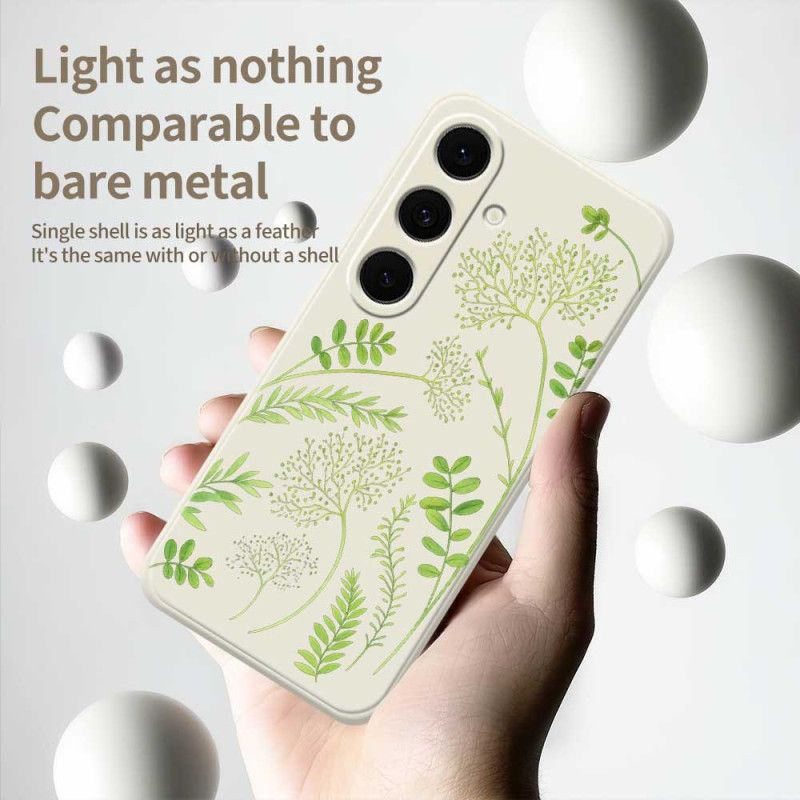 Cover Samsung Galaxy S25 Fe Telefon Etui Bladssilikone