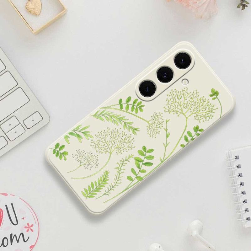 Cover Samsung Galaxy S25 Fe Telefon Etui Bladssilikone