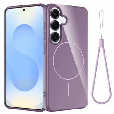 Cover Samsung Galaxy S25 Fe Telefon Etui Kompatibel Med Magsafe Med Håndledsrem