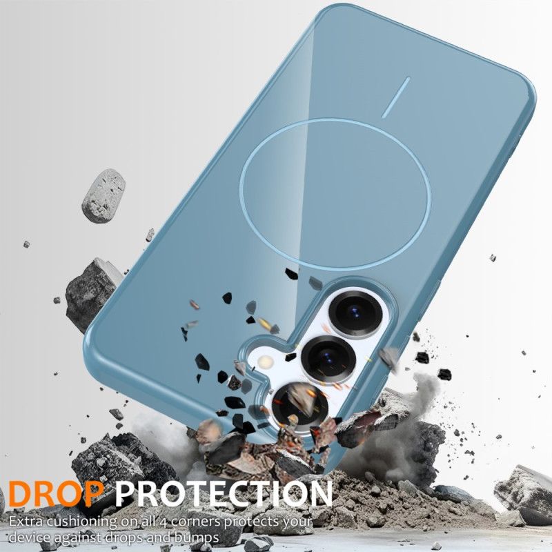 Cover Samsung Galaxy S25 Fe Telefon Etui Kompatibel Med Magsafe Med Håndledsrem