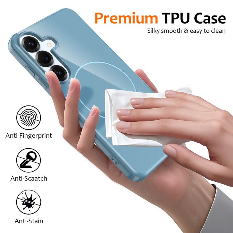 Cover Samsung Galaxy S25 Fe Telefon Etui Kompatibel Med Magsafe Med Håndledsrem