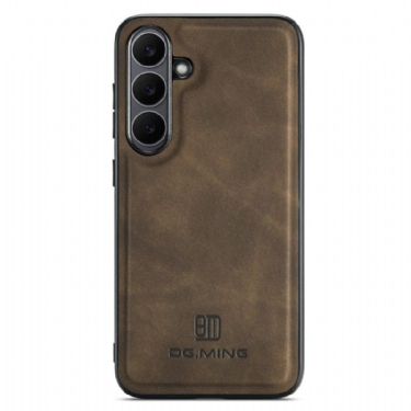 Cover Samsung Galaxy S25 Fe Telefon Etui Lædereffekt Dg.ming