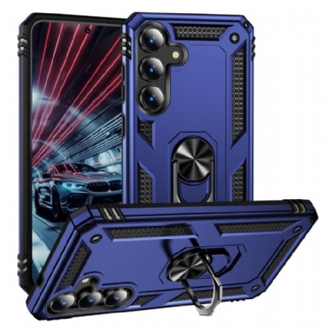 Cover Samsung Galaxy S25 Fe Telefon Etui Robust Med Roterende Ringholder