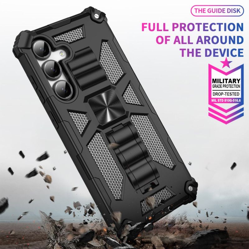 Cover Samsung Galaxy S25 Fe Telefon Etui Stødsikker Beskyttelse Med Indbygget Stativ