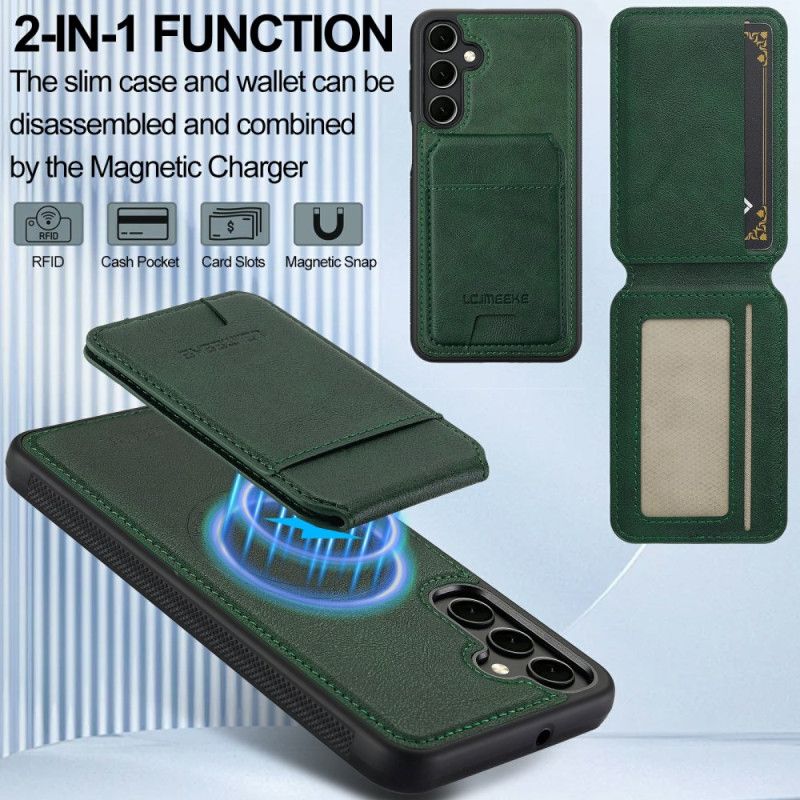 Cover Til Samsung Galaxy S25 Fe Aftagelig Magnetisk Kortholder