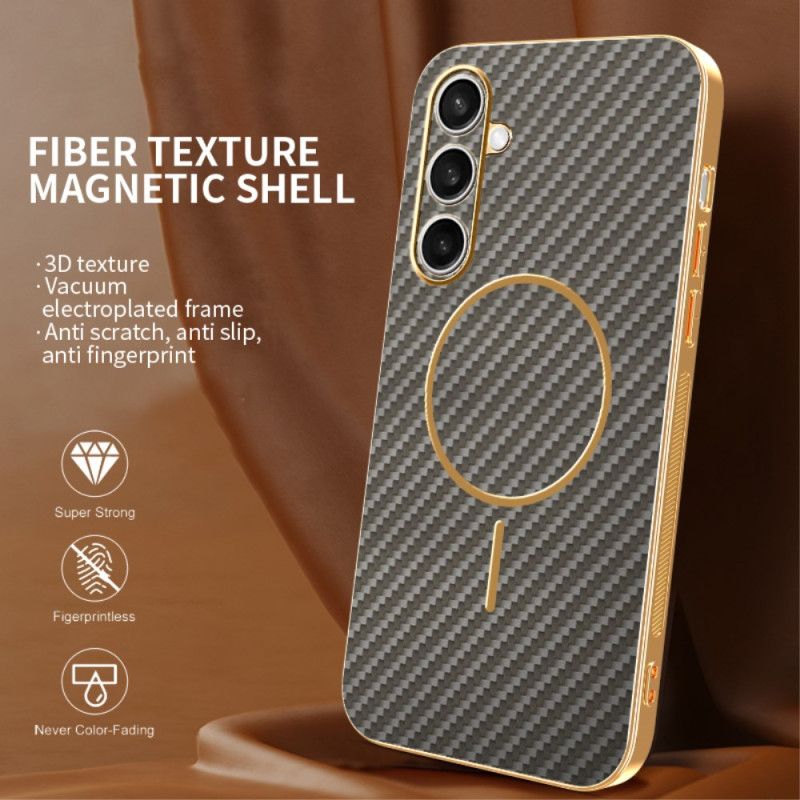 Cover Til Samsung Galaxy S25 Fe Magsafe Kulfiberdesign