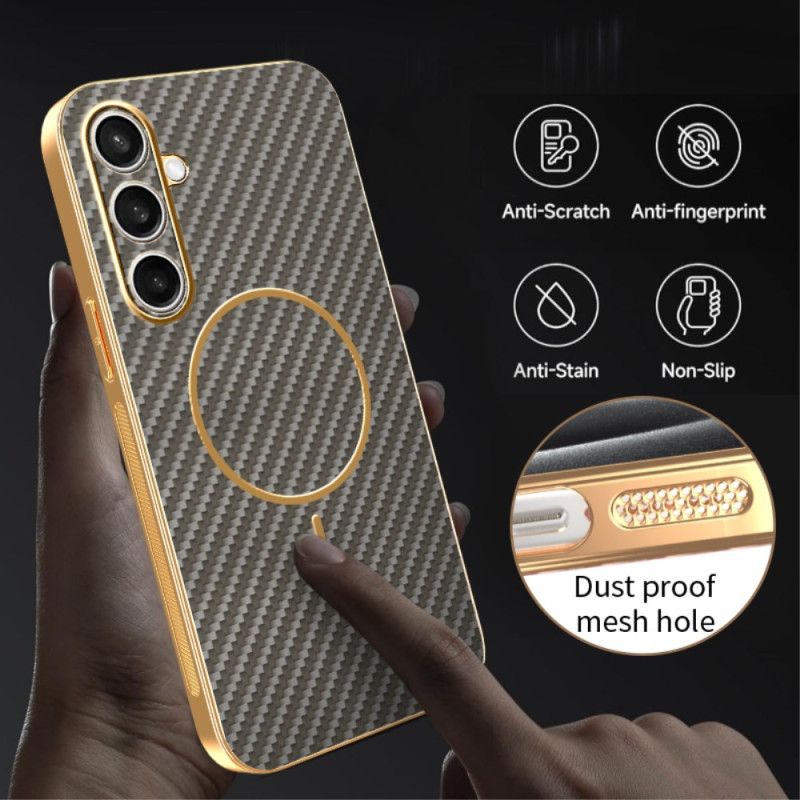 Cover Til Samsung Galaxy S25 Fe Magsafe Kulfiberdesign