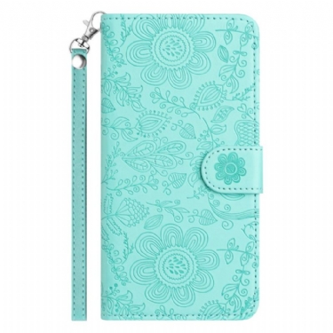 Flip Cover Samsung Galaxy S25 Fe Floralie Med Rem