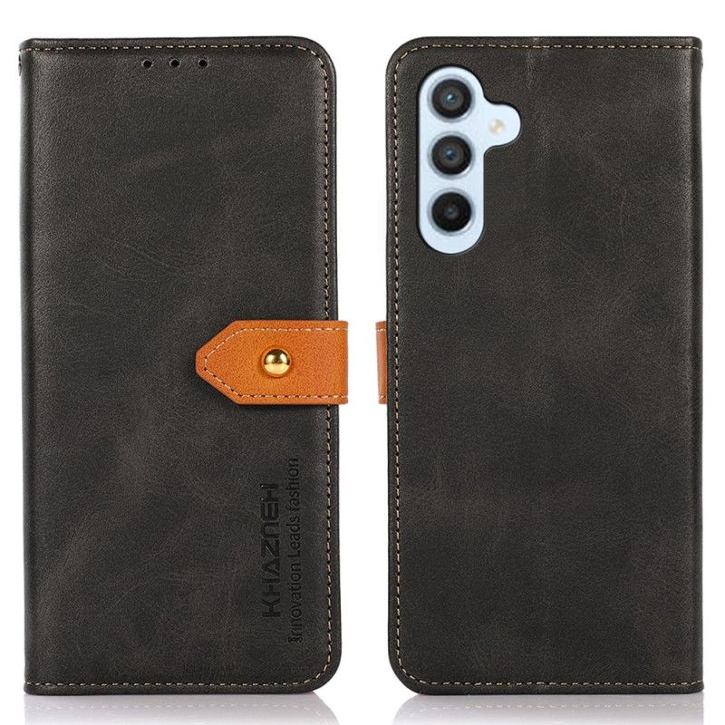 Flip Cover Samsung Galaxy S25 Fe Guldlås Khazneh