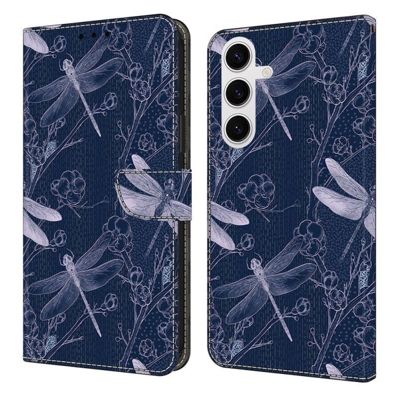 Flip Cover Samsung Galaxy S25 Fe Guldsmedmotiv