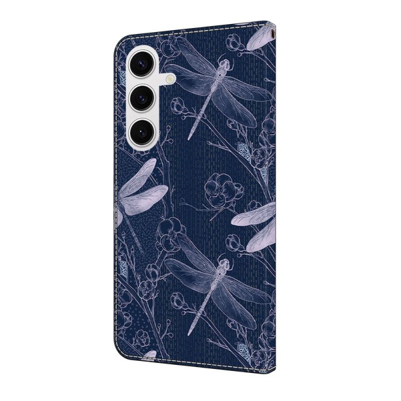 Flip Cover Samsung Galaxy S25 Fe Guldsmedmotiv