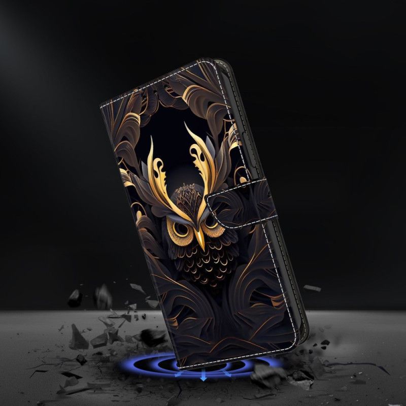 Flip Cover Samsung Galaxy S25 Fe Gylden Ugle