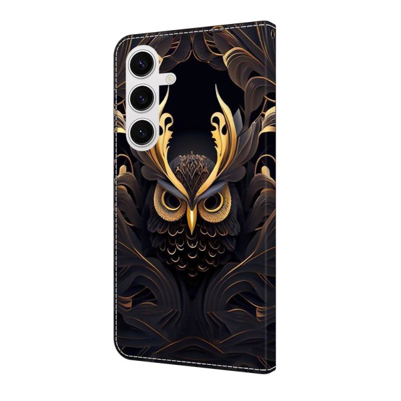 Flip Cover Samsung Galaxy S25 Fe Gylden Ugle