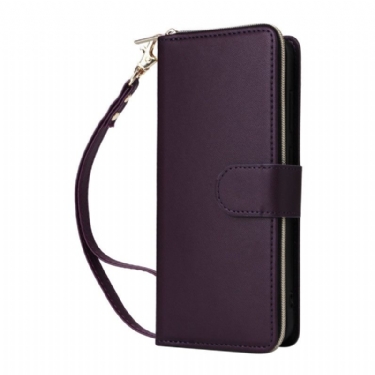 Flip Cover Samsung Galaxy S25 Fe Kunstlæder Med Rem