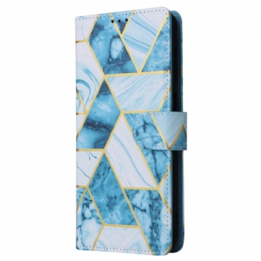 Flip Cover Samsung Galaxy S25 Fe Marmorstil