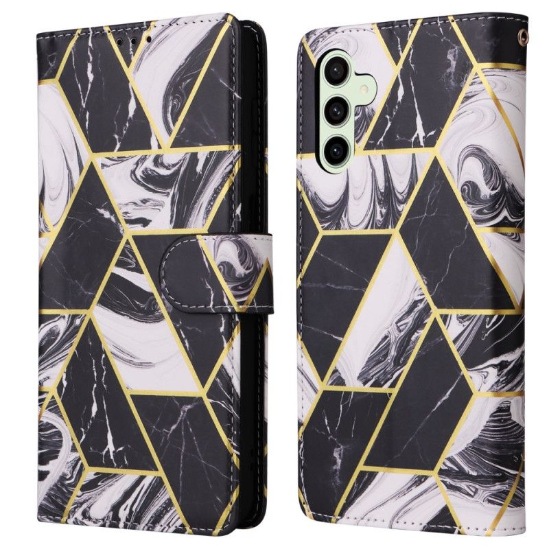 Flip Cover Samsung Galaxy S25 Fe Marmorstil