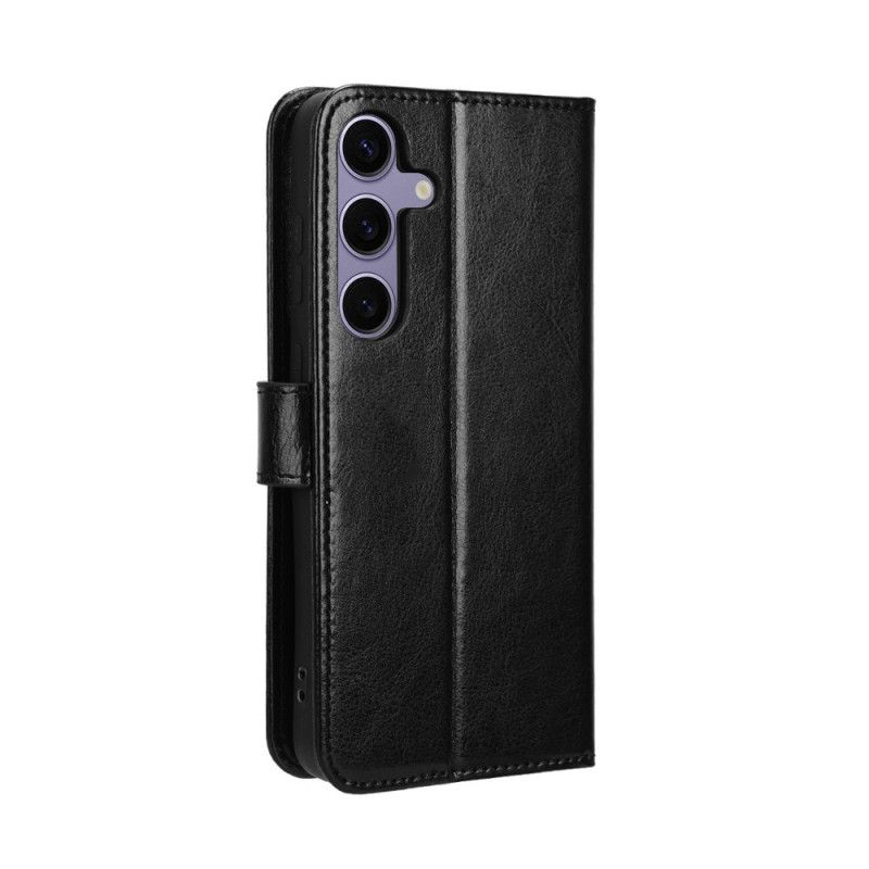 Flip Cover Samsung Galaxy S25 Fe Prangende Kunstlæder