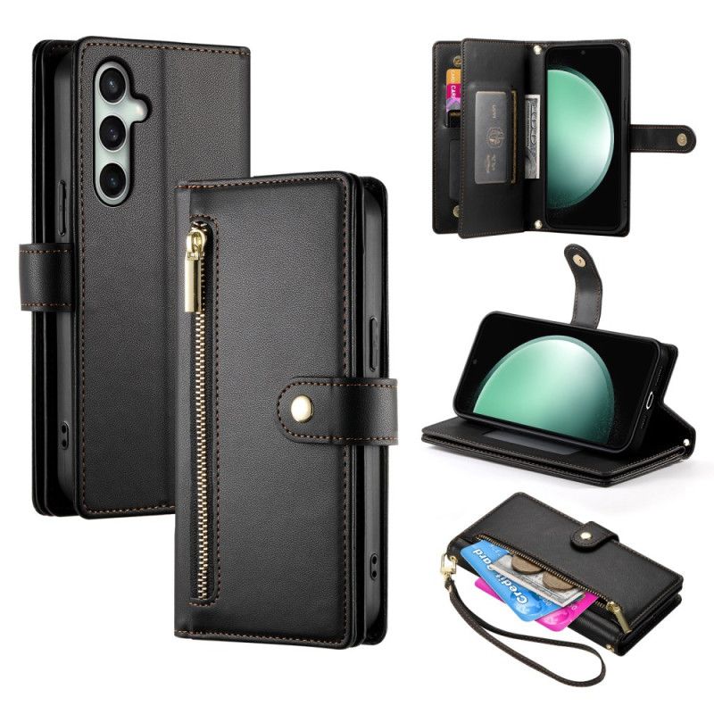 Flip Cover Samsung Galaxy S25 Fe Pung Og Stropper