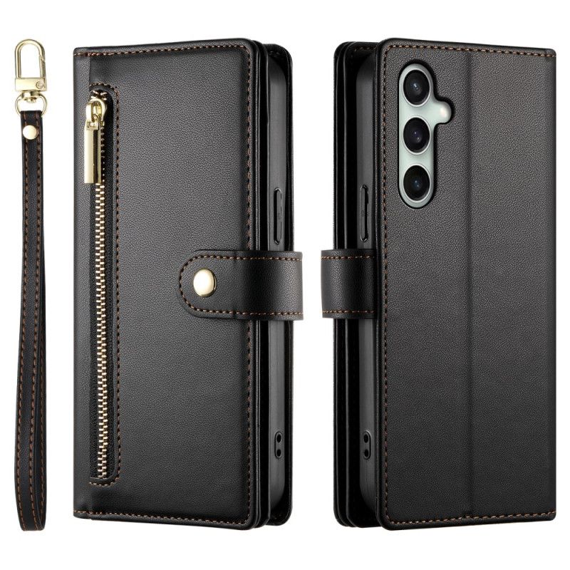 Flip Cover Samsung Galaxy S25 Fe Pung Og Stropper