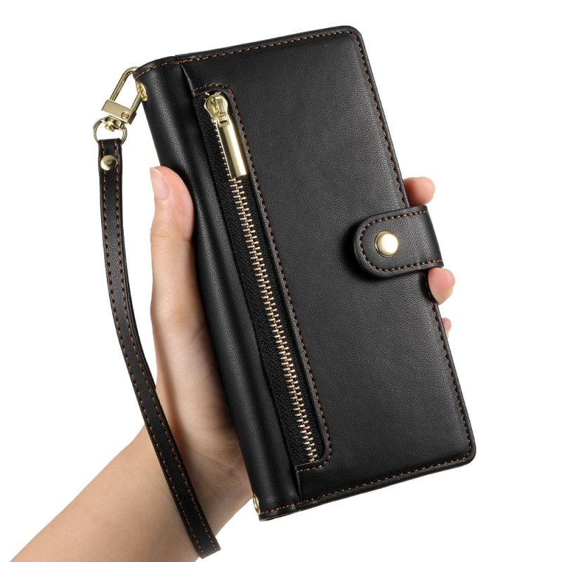 Flip Cover Samsung Galaxy S25 Fe Pung Og Stropper