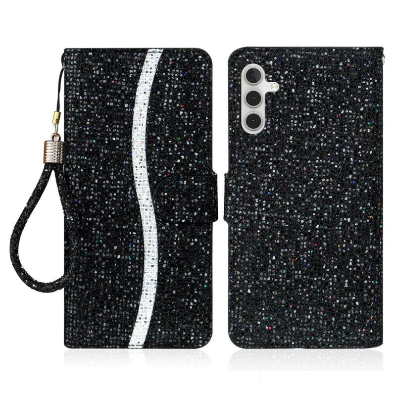 Flip Cover Samsung Galaxy S25 Fe S-design Med Pailletter
