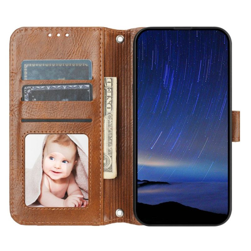 Flip Cover Samsung Galaxy S25 Fe Vintage Pung