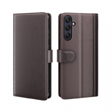 Flip Cover Til Samsung Galaxy S25 Fe Ægte Læder